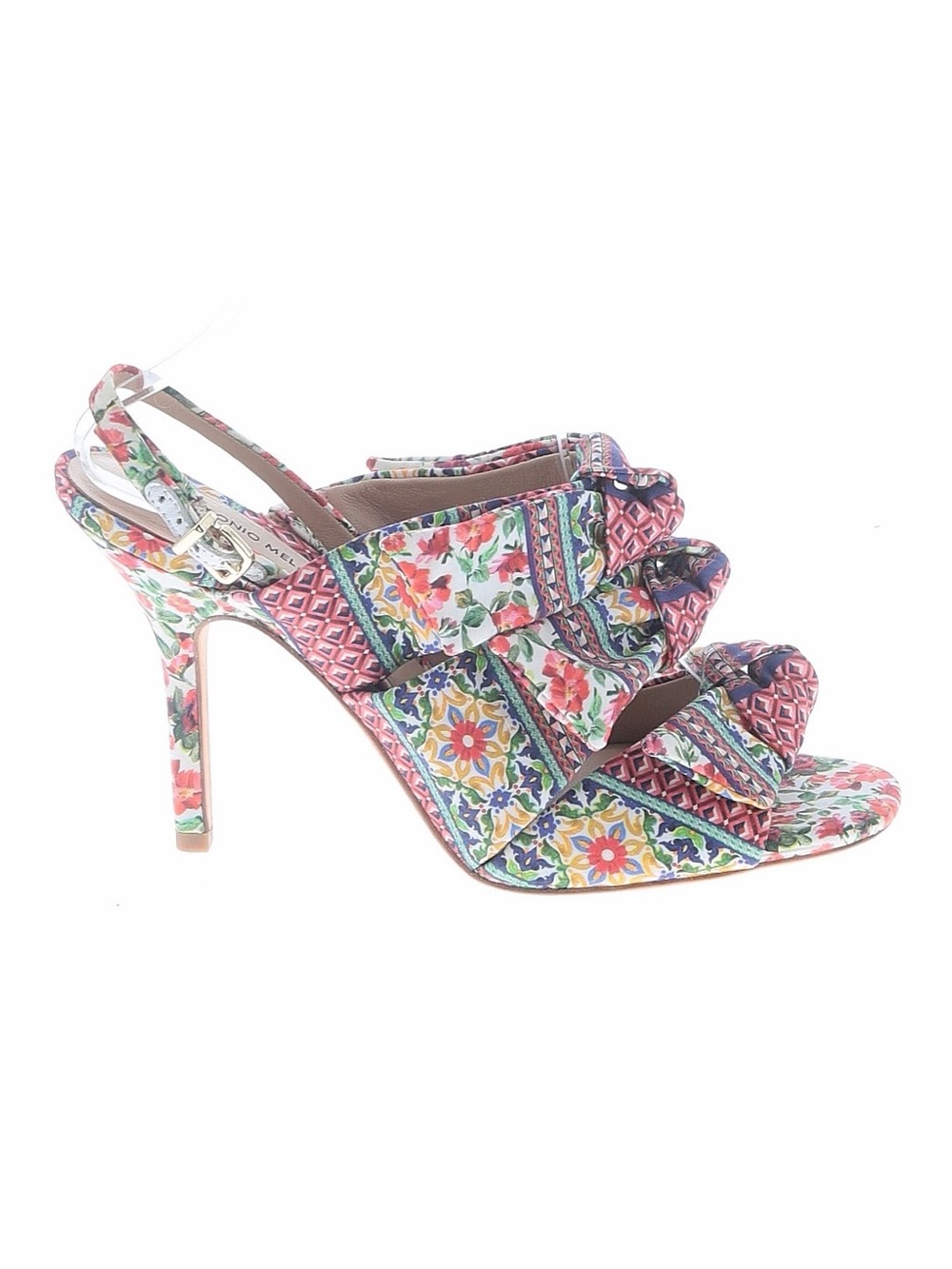 Antonio Melani Vilada Floral Triple Bow Sandals